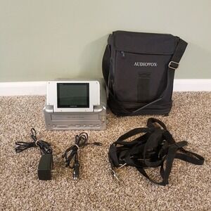 Audiovox VBP2000 Portable VHS Player Car Entertainment System  with Adapters